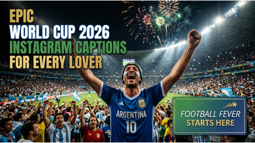 Best World Cup 2026 Instagram Captions for Every Football Fan