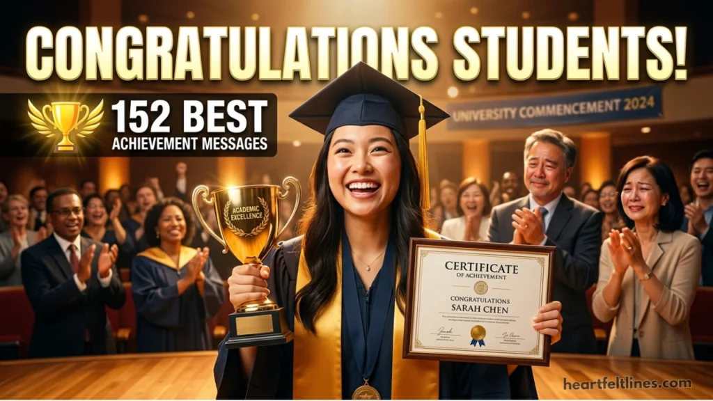 Congratulations Messages for Students from Parents