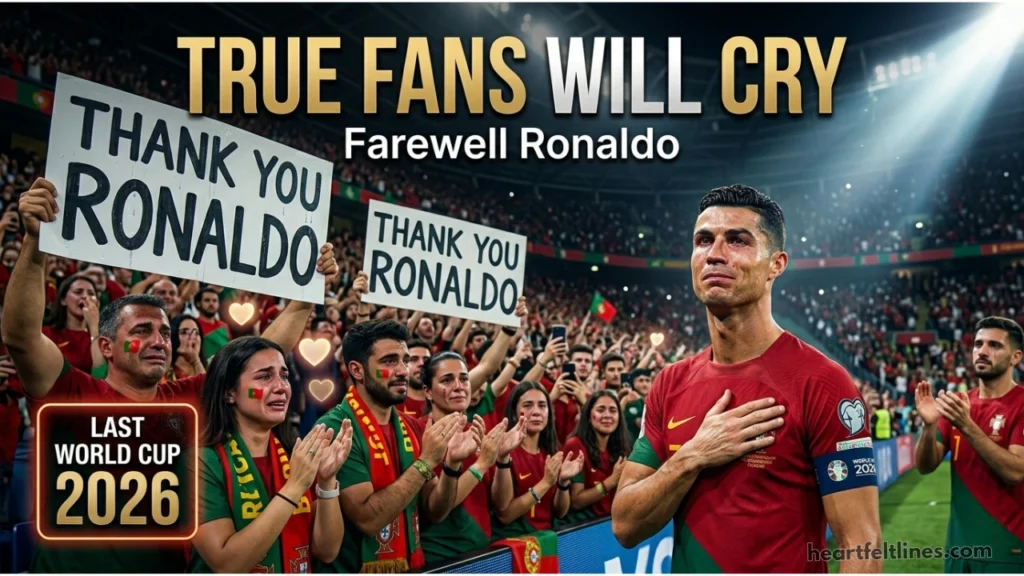Emotional Ronaldo 2026 World Cup Tribute Messages to Share Right Now