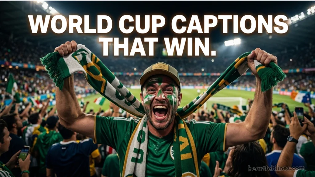 104 Funny World Cup 2026 Captions for Every Fan Mood