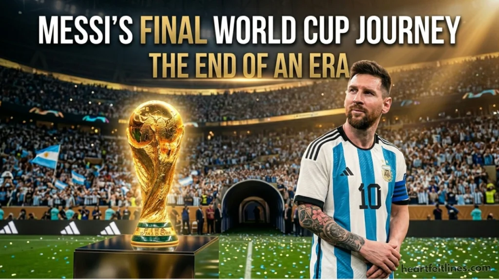 Heartfelt Messi Last World Cup Farewell Messages 2026 — Ready to Share