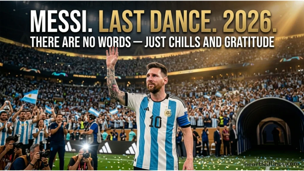 Why Messi's 2026 World Cup Farewell Hits Different for American Fans