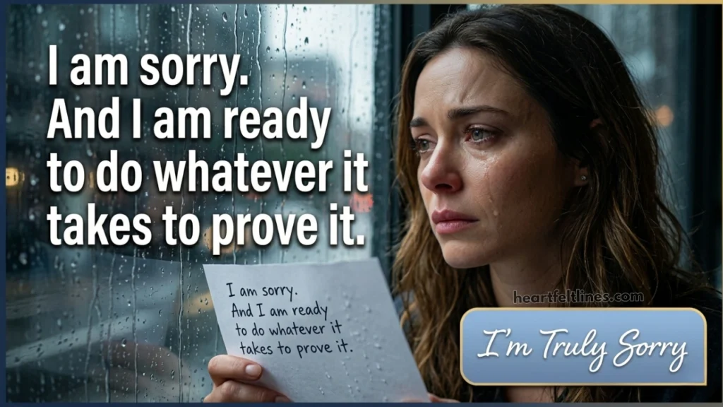 Heartfelt Sorry Messages for Loved Ones That Come Straight From the Heart
