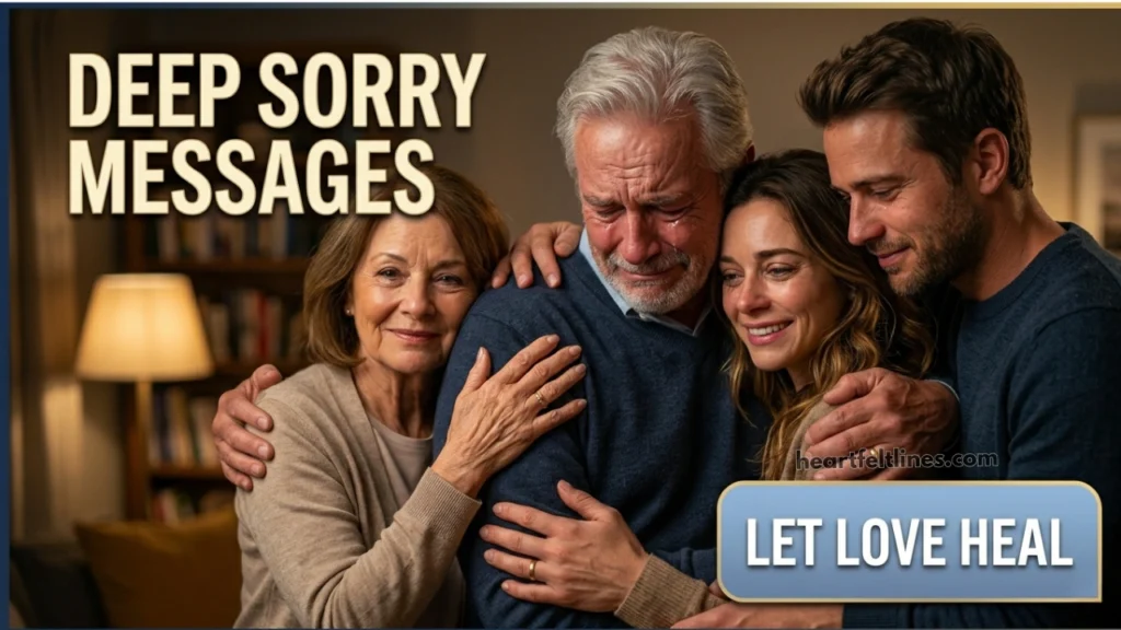 Sorry Messages for Loved Ones by Relationship — Family, Friends and More