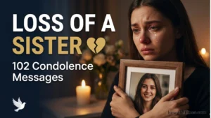 102 Condolence Messages for Loss of Sister to Express Your Sympathy