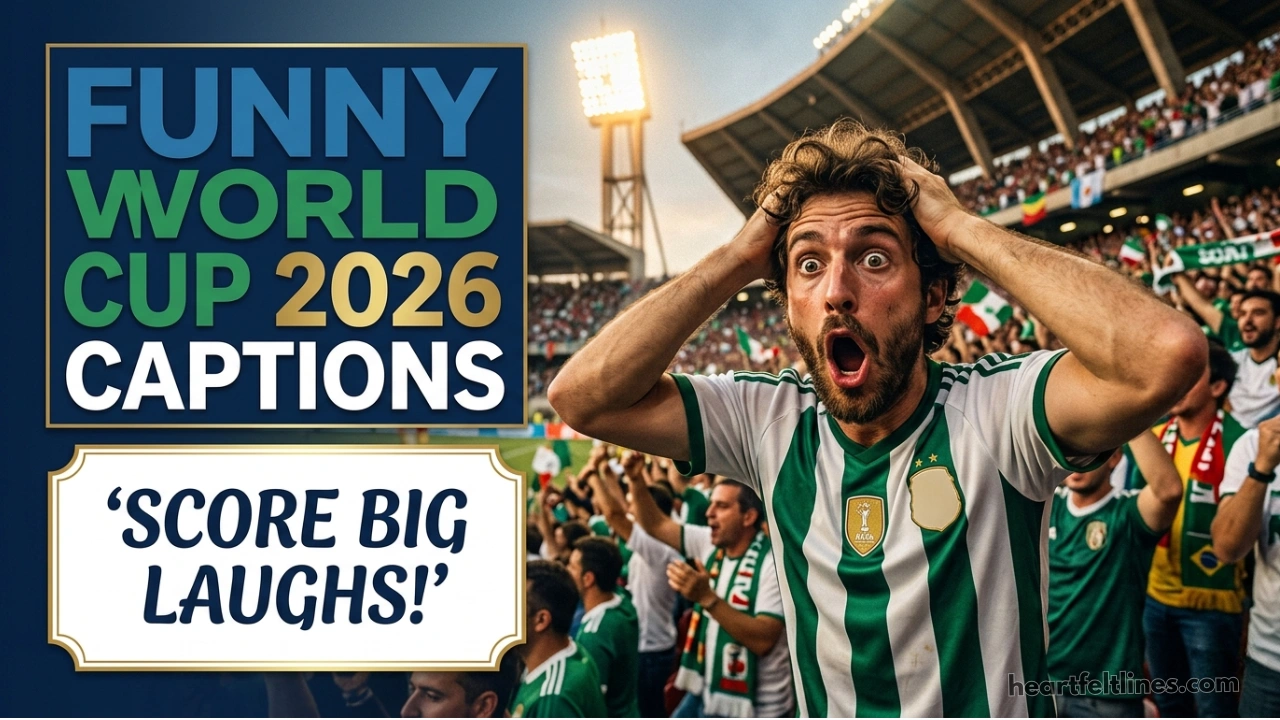 104 Funny World Cup 2026 Captions to Score Big Laughs on Social Media