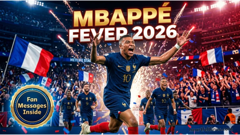Best Mbappe World Cup 2026 Fan Messages for True Football Lovers