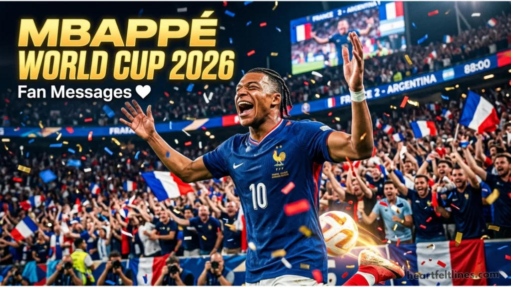 Mbappe vs the Record Books — Fan Messages for a Historic World Cup Chase
