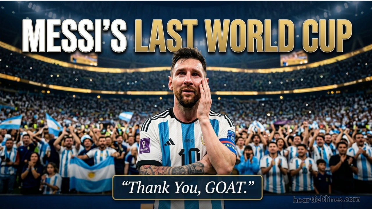 Heartfelt Messi Last World Cup Farewell Messages 2026 for True Fans