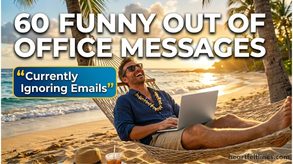 60 Hilarious Funny Out of Office Messages for Every Situation