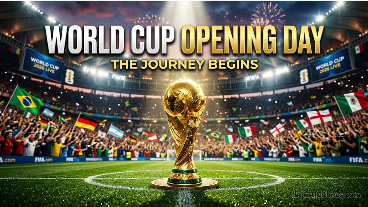 102 102 World Cup Opening Day Messages to Kick Off to Kick Off the Biggest Football Celebration